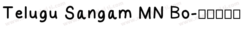 Telugu Sangam MN Bo字体转换